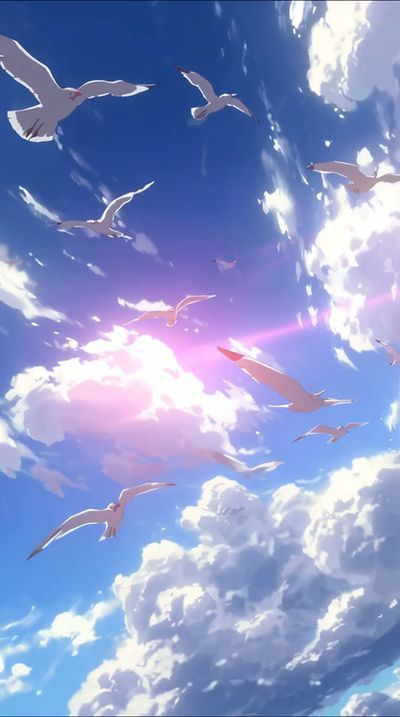 晴空翱翔