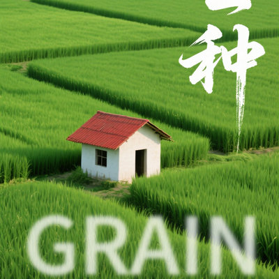 绿色节气海报